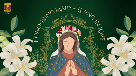Mini Vinnies Lead Beautiful Marian Worship